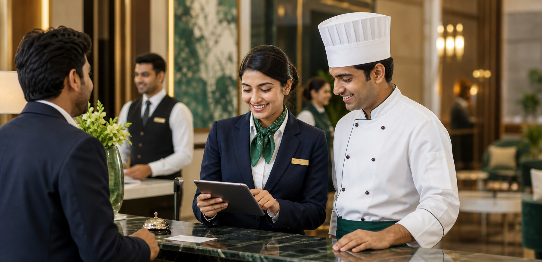 Hospitality professionals